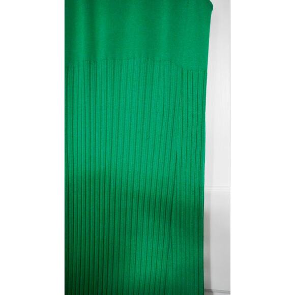 Marina Moscone Green Knit Sheath Dress Sz XL - Picture 5 of 7